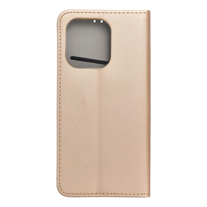Чохол з клапаном для Xiaomi Redmi NOTE 13 4G Smart Case Book золотий