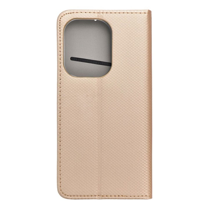 Flip case for Xiaomi Redmi NOTE 13 PRO 4G Smart Case Book gold