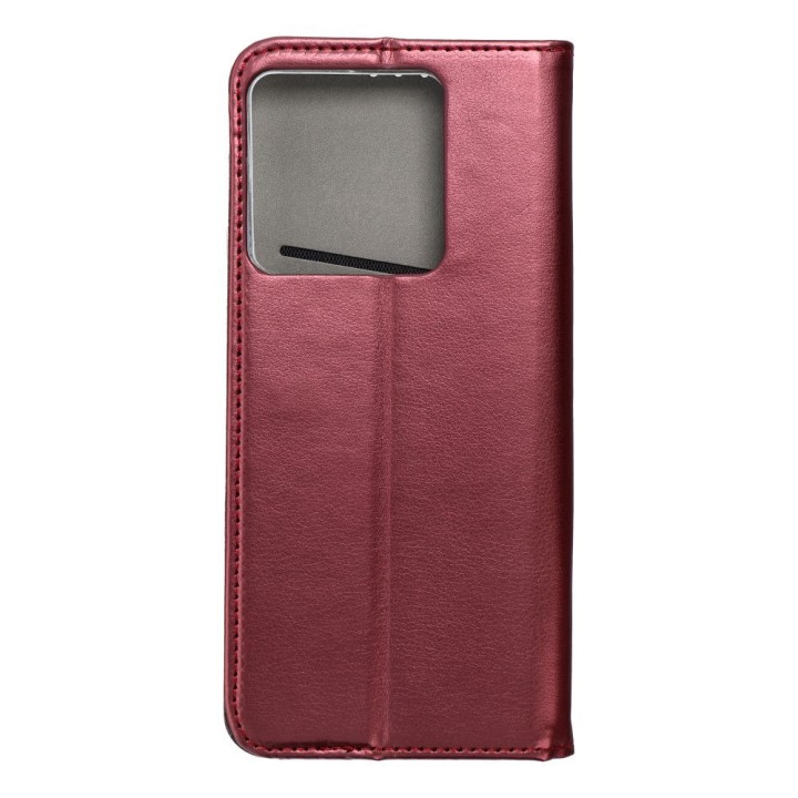 Flip case for Xiaomi Redmi NOTE 13 PRO 5G Smart Magneto burgundy