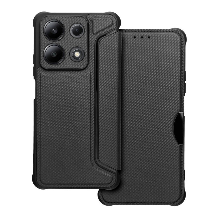 Чохол з клапаном для Xiaomi Redmi NOTE 13 4G Razor Book чорний