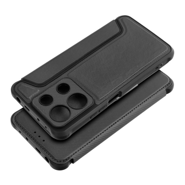 Чехол с клапаном для Xiaomi Redmi NOTE 13 4G Razor Book черный