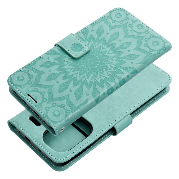 Flip case for Xiaomi Redmi NOTE 13 PRO PLUS 5G Mezzo Book mandala green