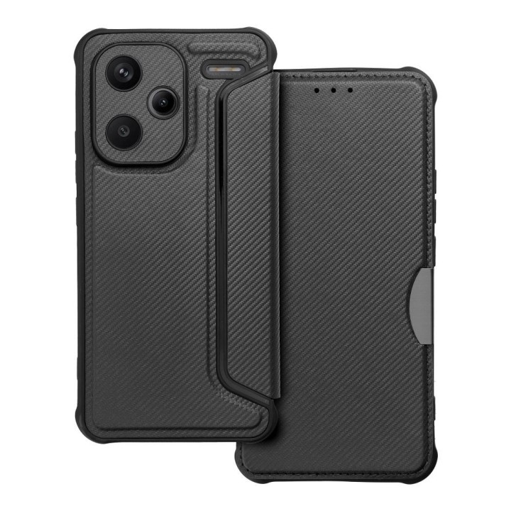 Чехол с клапаном для Xiaomi Redmi NOTE 13 PRO PLUS 5G Razor Book черный