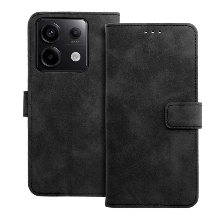 Чехол с клапаном для Xiaomi Redmi NOTE 13 PRO 5G Tender Book черный