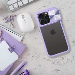 Чохол для iPhone 12 PRO Slider фіолетовий