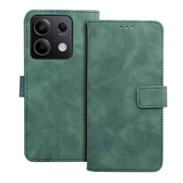 Чохол з клапаном для Xiaomi Redmi NOTE 13 5G Tender Book зелений