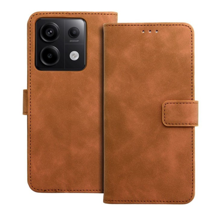Flip case for Xiaomi Redmi NOTE 13 PRO 5G Tender Book brown