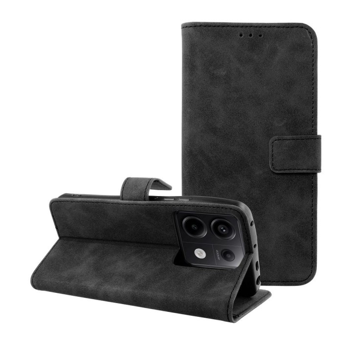 Чохол з клапаном для Xiaomi Redmi NOTE 13 PRO 5G Tender Book чорний