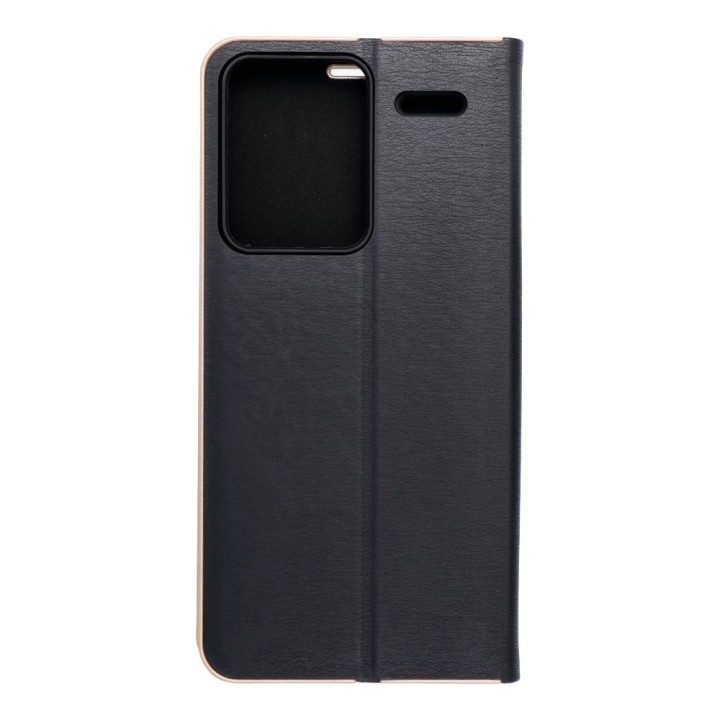 Flip case for Xiaomi Redmi NOTE 13 PRO PLUS 5G Luna Book Gold black