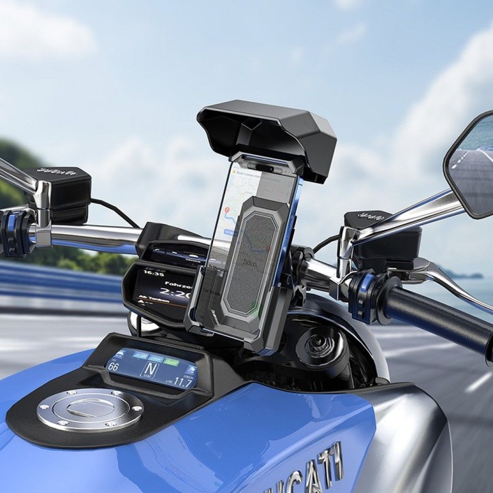 Phone holder for bike / motorcycle Hoco for handlebars H31 black
