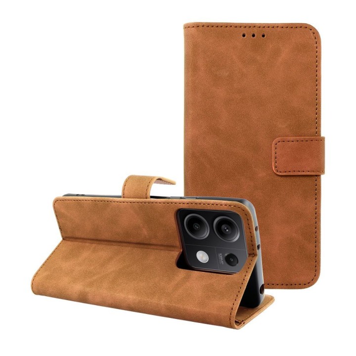 Flip case for Xiaomi Redmi NOTE 13 5G Tender Book brown