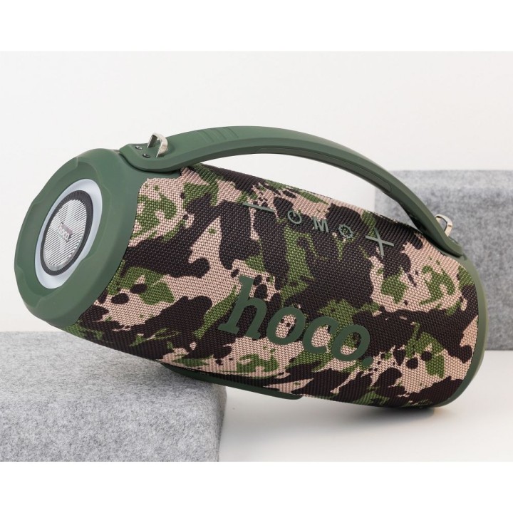 Wireless speaker LED 2 x 20W 4h Hoco HA4 camouflage