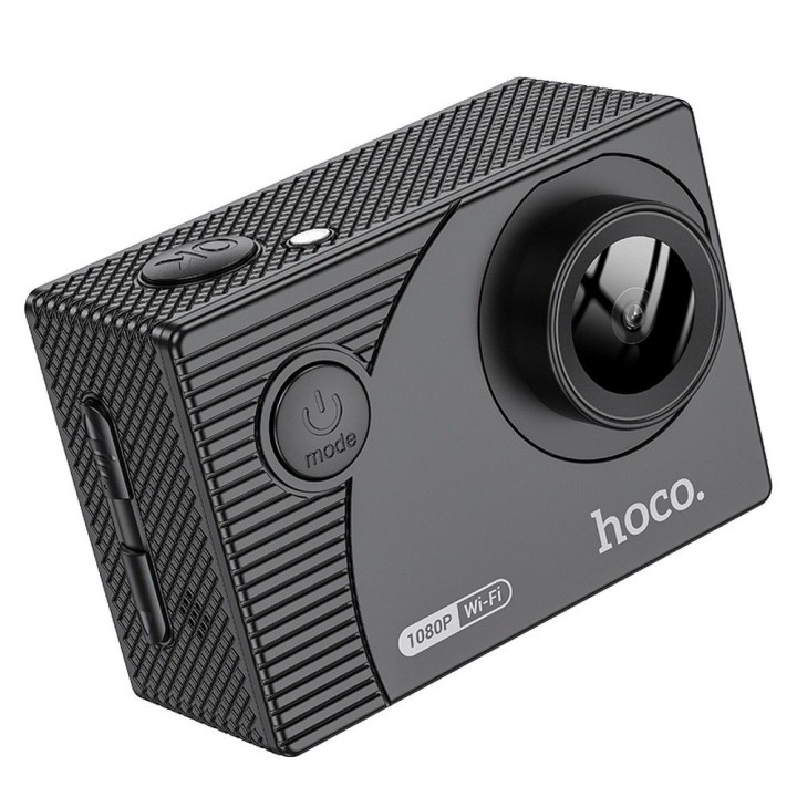 Sports camera Hoco with display 2" 1080P/30fps DV100 black