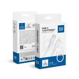 USB-C to Lightning cable Blue Star 2,4A 27W 1 m DC-001CL2.4 white