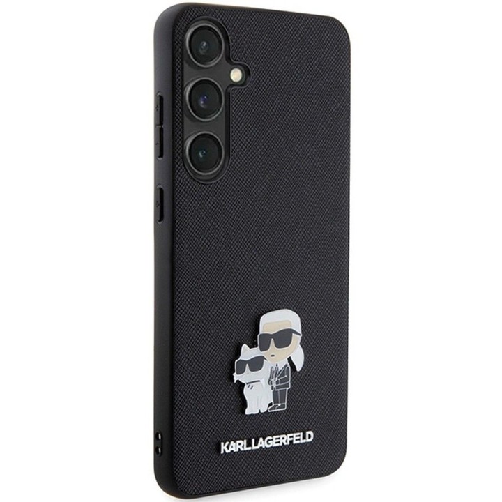KARL LAGERFELD чехол для SAMSUNG S24 Plus KLHCS24MPSAKCMPK (SAFFIANO KC PIN) черный