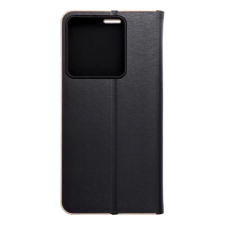 Flip case for Xiaomi Redmi NOTE 13 PRO 5G Luna Book Gold black