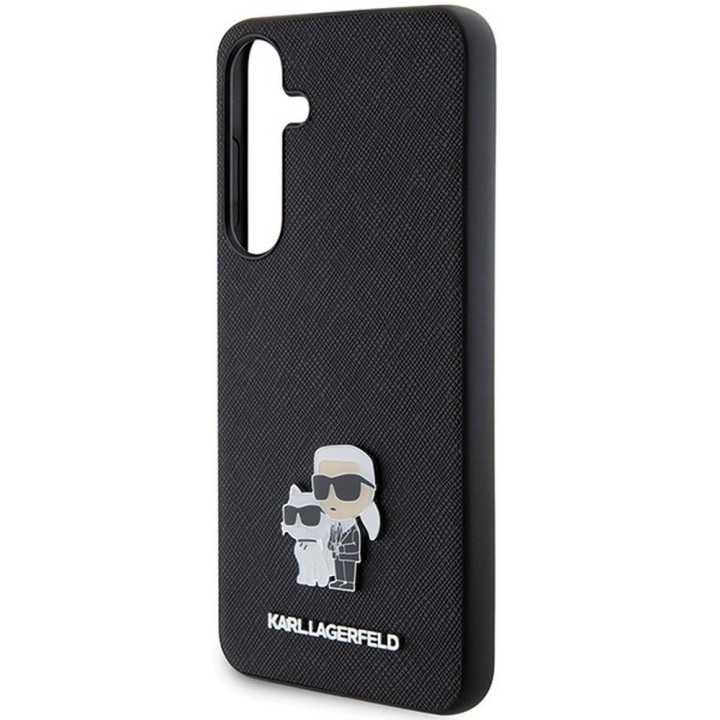 KARL LAGERFELD case for SAMSUNG S24 Plus KLHCS24MPSAKCMPK (SAFFIANO KC PIN) black