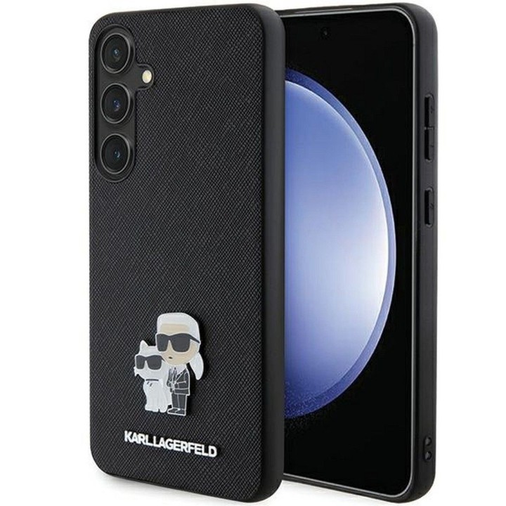 KARL LAGERFELD futerał do SAMSUNG S24 Plus KLHCS24MPSAKCMPK (SAFFIANO KC PIN) czarny