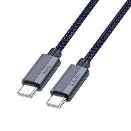 USB-C to USB-C cable Hoco QC3.0 PD 5A 240W 1,8 m U134 dark blue