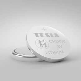 TESLA литиевая батарейка CR2430 [1x240] 3V 1 шт