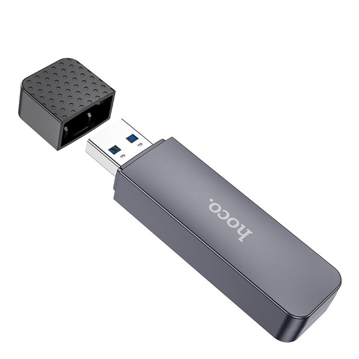 Card reader SD / TF Hoco USB A 2.0 HB45 grey