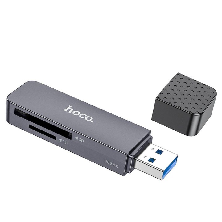 Card reader SD / TF Hoco USB A 2.0 HB45 grey