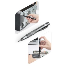 UF-TOOLS - precision screwdriver type "pen" with interchangeable bits 13-in-1