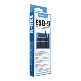 UF-TOOLS - tweezers set ESD-9 (9 pcs.)