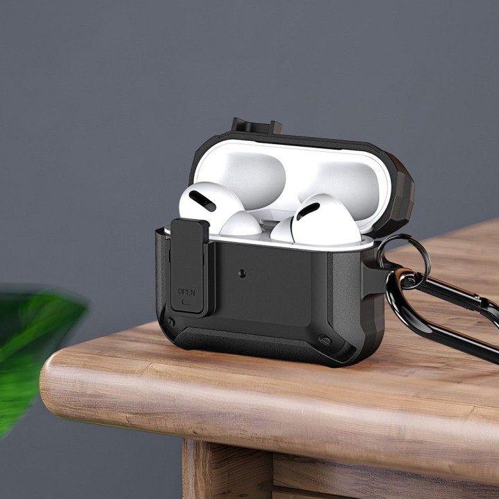 Earbuds case Dux Ducis PECO for AirPods PRO 2 protective type armor black