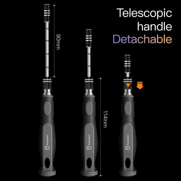 UF-TOOLS - precision screwdriver with interchangeable bits 32-in-1
