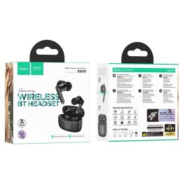 Wireless in-ear headphones Hoco TWS EQ10 black