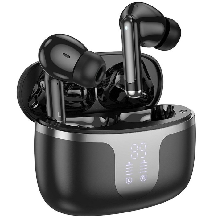 Wireless in-ear headphones Hoco TWS EQ10 black