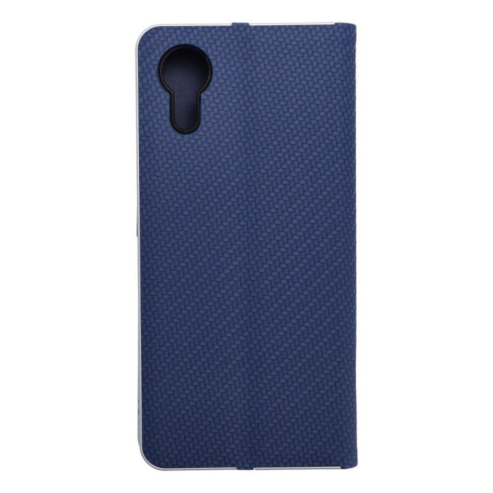 Flip case for Samsung Xcover 7 Luna Book Carbon blue