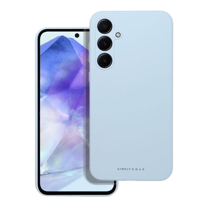 ROAR case CLOUD SKIN for SAMSUNG A55 5G light blue