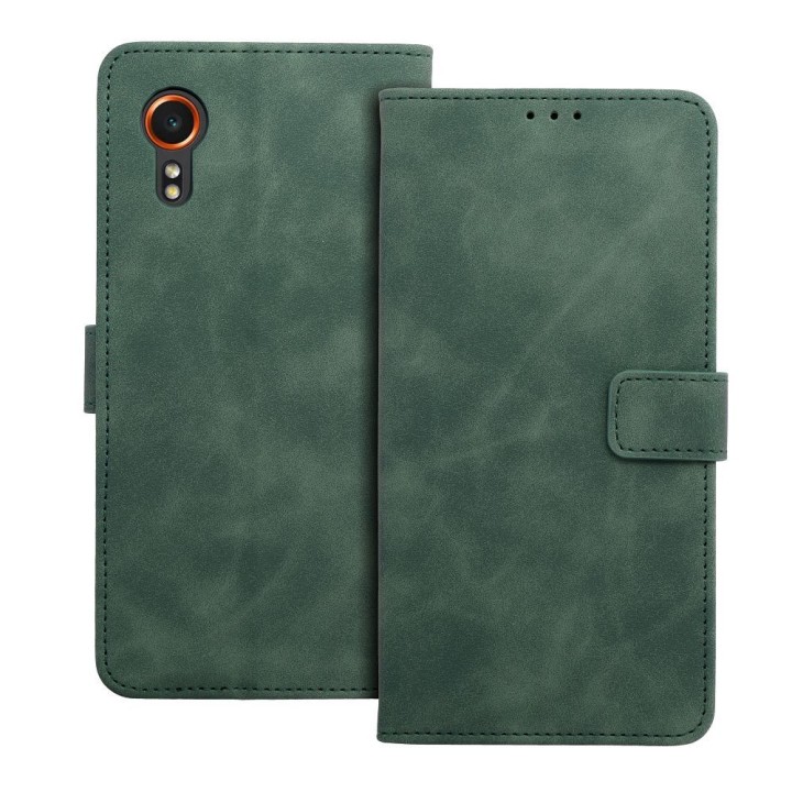 Flip case for Samsung Xcover 7 Tender Book green