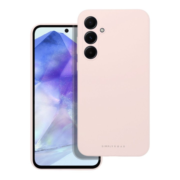 ROAR case CLOUD SKIN for SAMSUNG A55 5G light pink