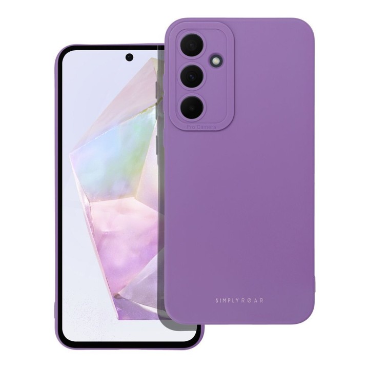 ROAR case LUNA for SAMSUNG A35 5G purple