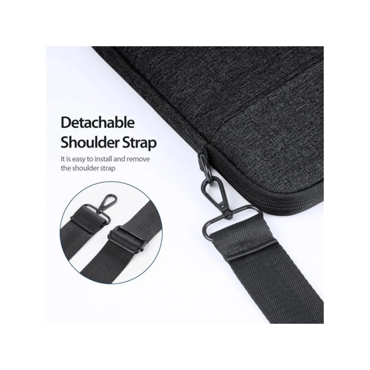 DUX DUCIS case LBJB for a laptop 15.5-16" Shoulder Bag black