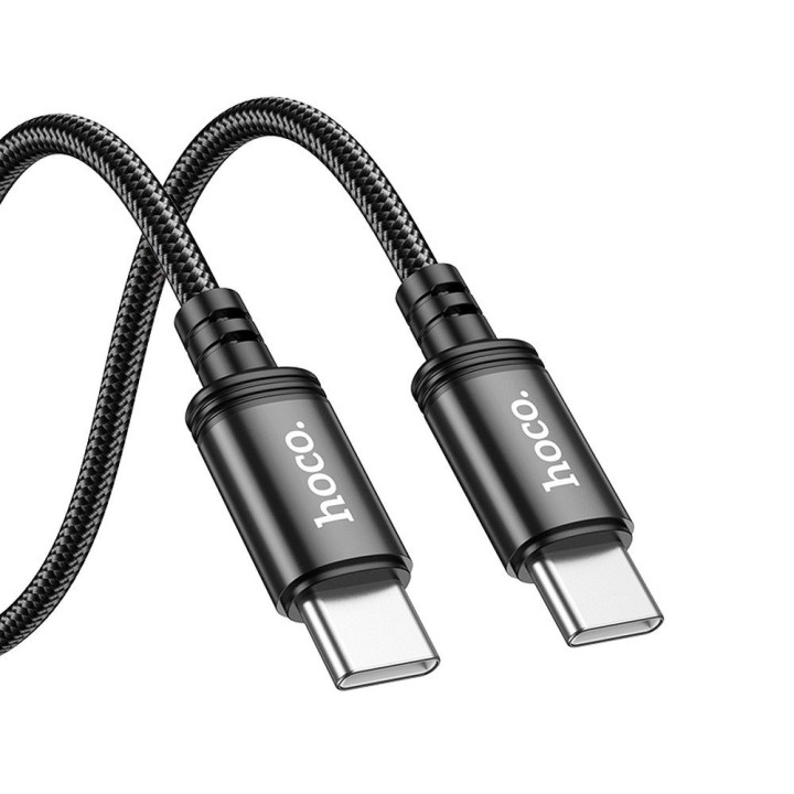 USB-C to USB-C cable Hoco PD 3A 60W 3 m X91 black