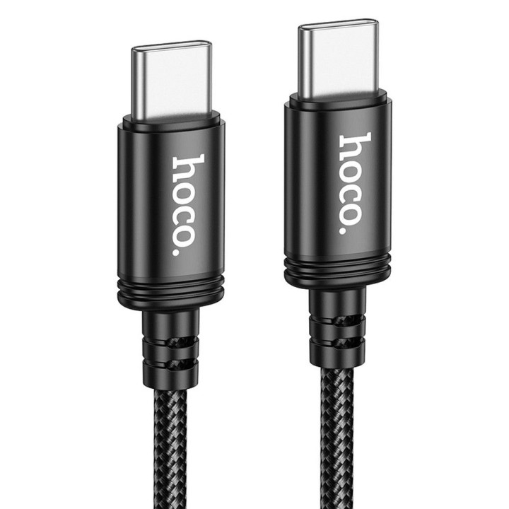 Кабель USB-C – USB-C Hoco PD 3A 60W 3 m X91 чорний