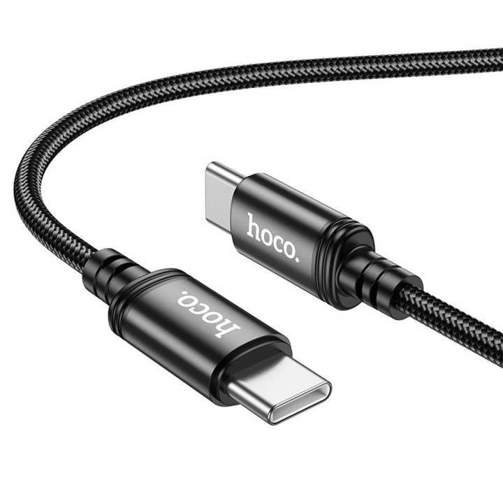 Кабель USB-C – USB-C Hoco PD 3A 60W 3 m X91 чорний