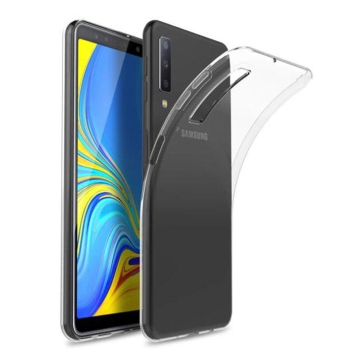 Etui na Samsung A7 2018 ( A750 ) Back Case Ultra Slim 0,5 mm transparentne