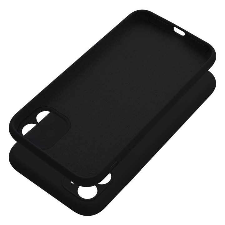 Чехол для iPhone 11 Silicone 2mm (camera protection) черный