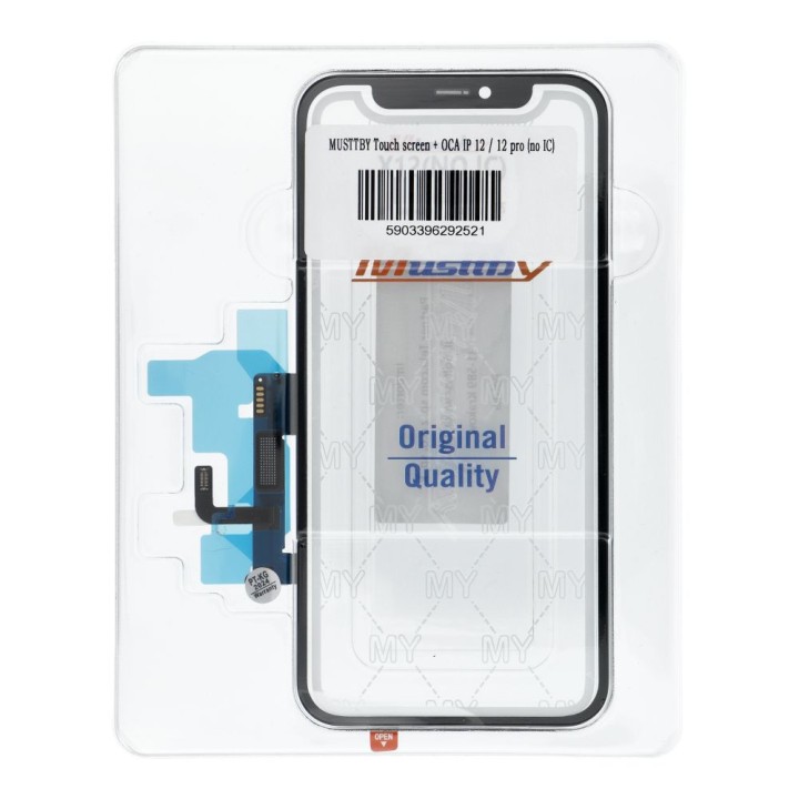 MUSTTBY touch screen + OCA IPHONE 12 / 12 pro (without IC)