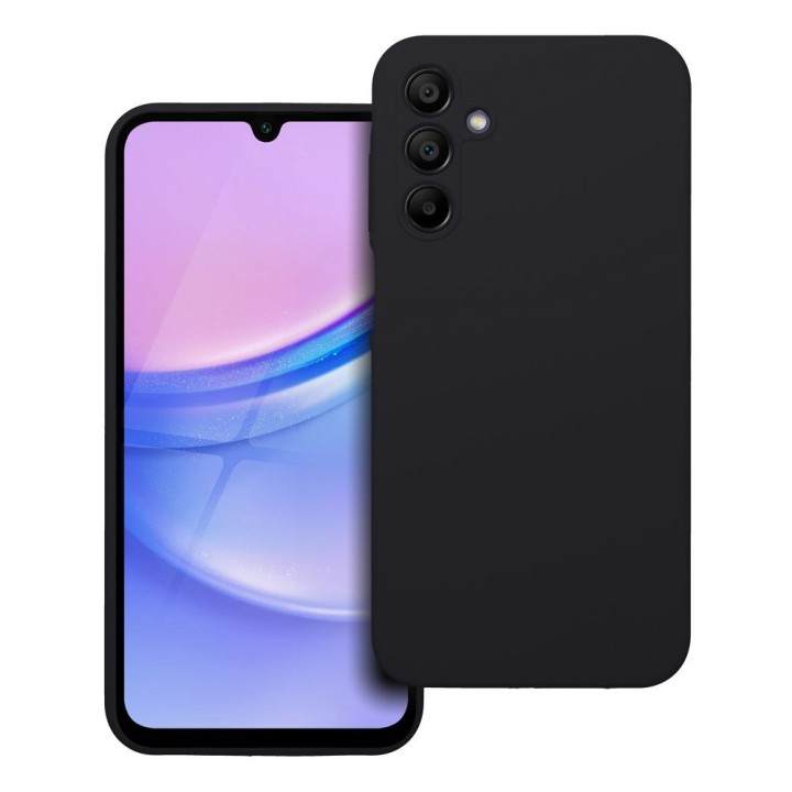 Etui na Samsung A15 5G / A15 4G Silicone 2mm (camera protection) czarne