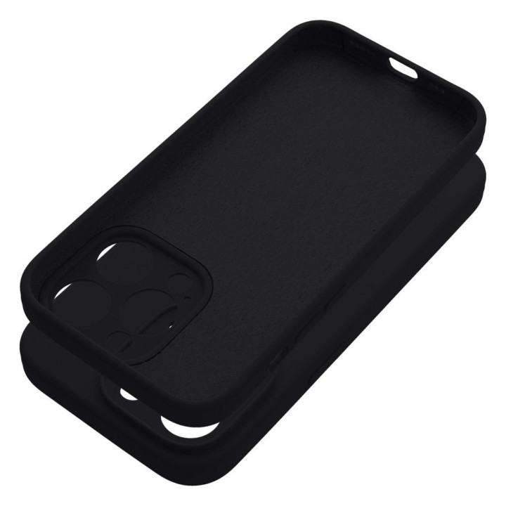 Case for iPhone 14 PRO Silicone 2mm (camera protection) black