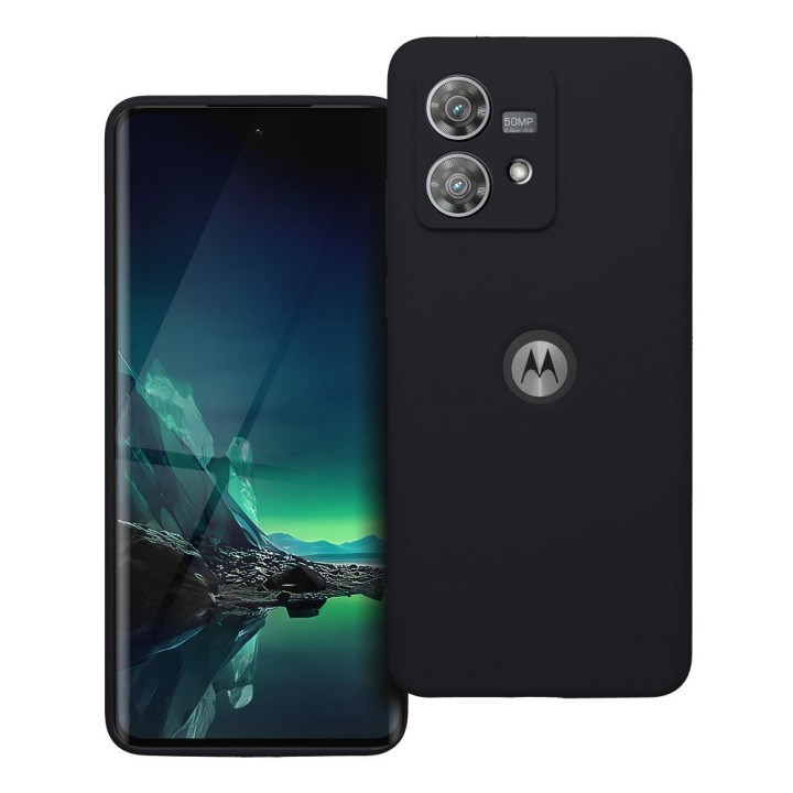 Чехол для Motorola EDGE 40 NEO Silicone 2mm (camera protection) черный