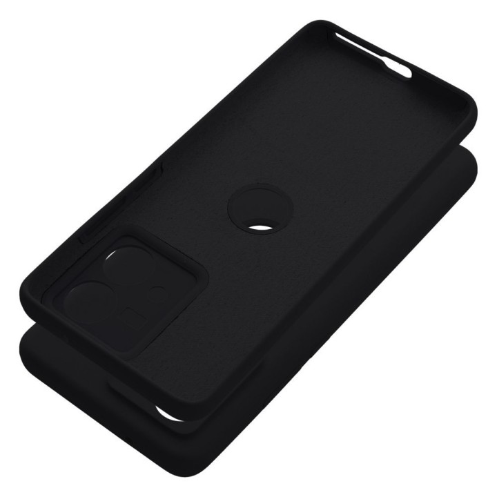 Чохол для Motorola EDGE 40 NEO Silicone 2mm (camera protection) чорний