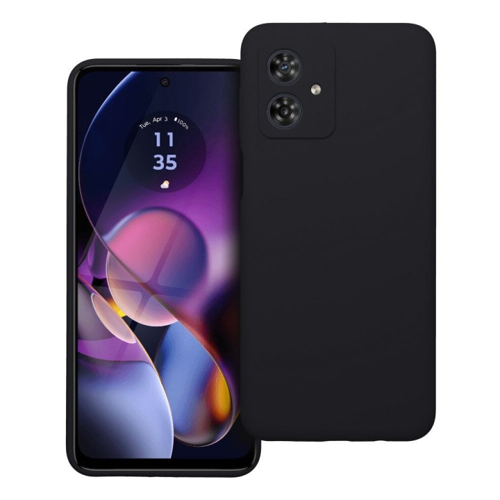 Чехол для Motorola G54 5G Silicone 2mm (camera protection) черный