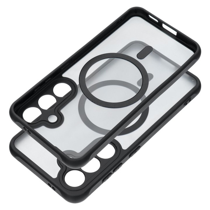 Case for Samsung S24 Full Matte Mag Cover MagSafe compatible black